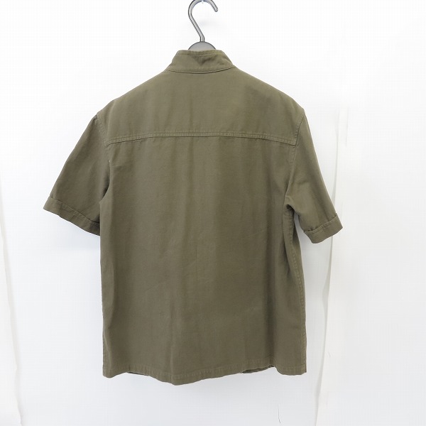 実際に弊社で買取させて頂いたBURBERRY BLUE LABEL/バーバリーブルーレーベル ジップアップ/ハーフスリーブシャツ Mの画像 1枚目