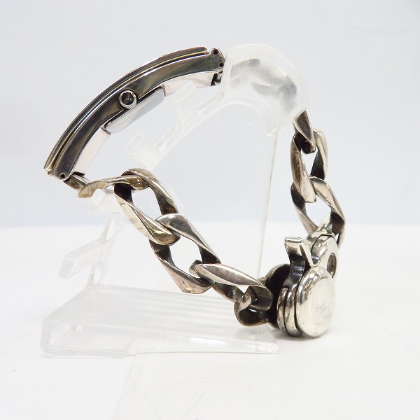 実際に弊社で買取させて頂いたJean Paul GAULTIER/ジャンポールゴルチエ SV925 カバー付き ウォッチブレスレット/腕時計 5431-A05257【動作未確認】の画像 1枚目