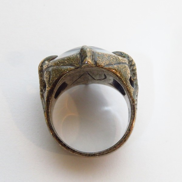 実際に弊社で買取させて頂いた【ギャラ付き】CRAZY PIG/クレイジーピッグ 義眼 ヒューマンアイ リング 17.5号の画像 5枚目