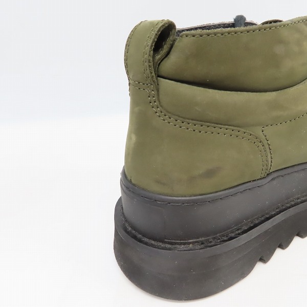 実際に弊社で買取させて頂いたDIESEL BLACK GOLD/ディーゼル ブラック ゴールド 厚底 ショートブーツ/40の画像 7枚目