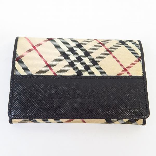 実際に弊社で買取させて頂いたBURBERRY/バーバリー チェック柄 カードケース