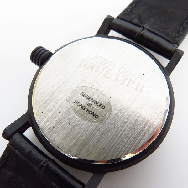 実際に弊社で買取させて頂いたJean Paul GAULTIER/ジャンポールゴルチエ 金龍 腕時計 6038-A0731【動作未確認】の画像 3枚目