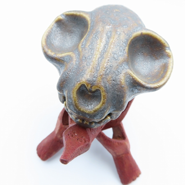 実際に弊社で買取させて頂いたBloodyMary/ブラッディマリー 2008 コレクション KAI 信楽焼 Bakeneko スカル