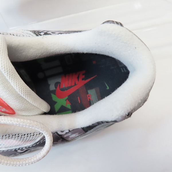 実際に弊社で買取させて頂いたNIKE×atmos/ナイキ×アトモス AIR MAX 95 "WE LOVE NIKE"/エアマックス95 スニーカー AQ0925-002/28.5の画像 4枚目