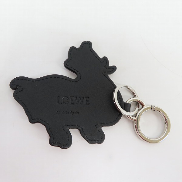 実際に弊社で買取させて頂いたLOEWE/ロエベ ドラゴンチャーム/キーリングの画像 2枚目