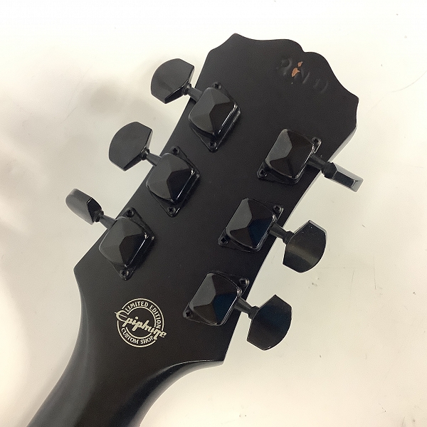 実際に弊社で買取させて頂いた★Epiphone/エピフォン Custom Shop Limited Edition Les Paul Junior/レスポールジュニア エレキギター 2ND CLASS【難あり】の画像 2枚目