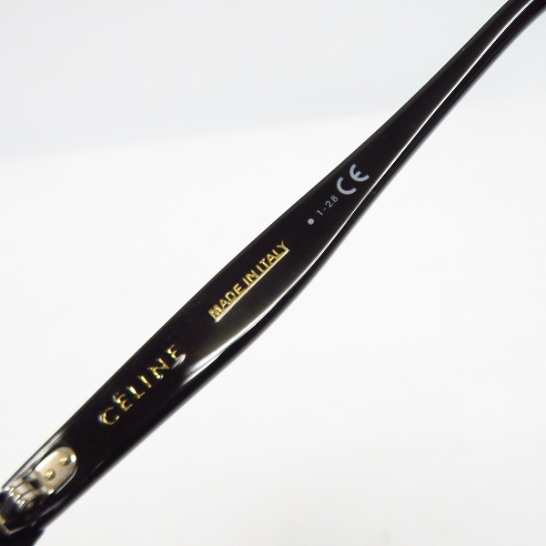 実際に弊社で買取させて頂いたCELINE/セリーヌ 眼鏡/メガネ アイウェア フレーム CL50008I 001の画像 4枚目