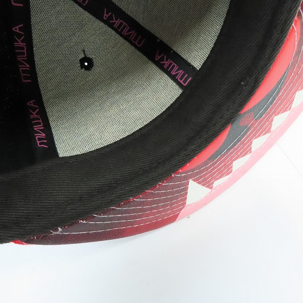 実際に弊社で買取させて頂いたMISHKA/ミシカ 目玉 ロゴ刺繍 キャップ/帽子の画像 6枚目