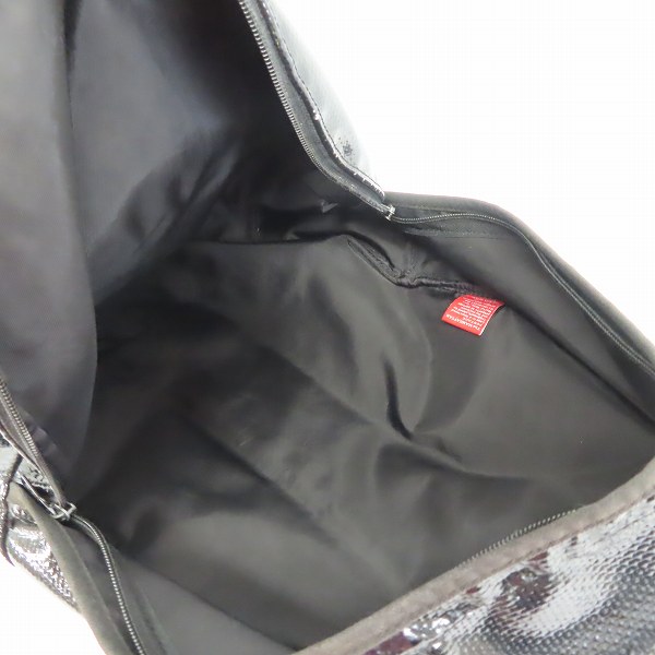 実際に弊社で買取させて頂いたManhattan Portage/マンハッタンポーテージ エナメル リュック/デイバックの画像 3枚目