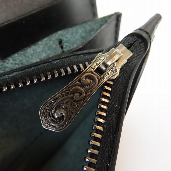 実際に弊社で買取させて頂いたFUNNY/ファニー Wallet Jr. ウォレットジュニア ぼかし染め 長財布の画像 6枚目