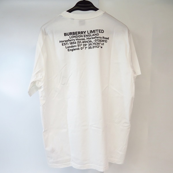 実際に弊社で買取させて頂いたBURBERRY/バーバリー oversize T-shirt/オーバーサイズTシャツ/Mの画像 1枚目