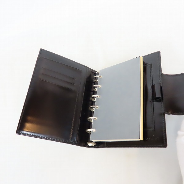 実際に弊社で買取させて頂いたBVLGARI/ブルガリ 手帳カバー システム手帳の画像 3枚目