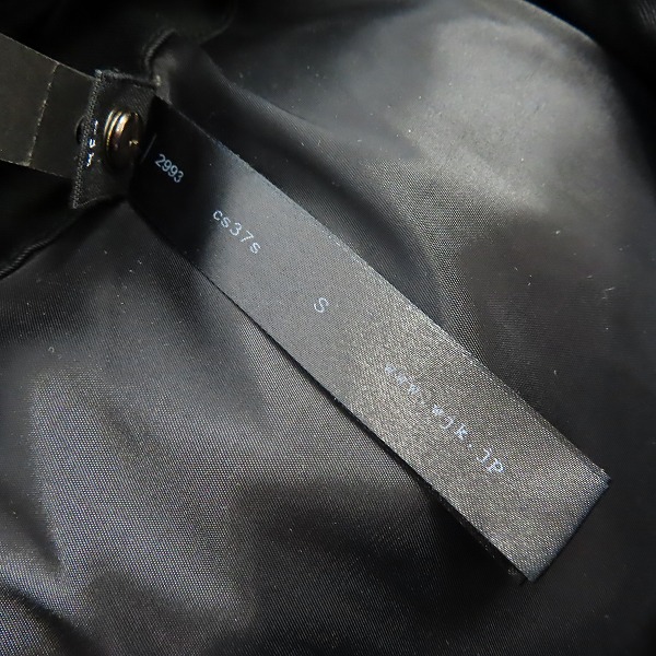 実際に弊社で買取させて頂いたwjk/ダブルジェーケー フードダウンジャケット 2993 cs37s/Sの画像 3枚目