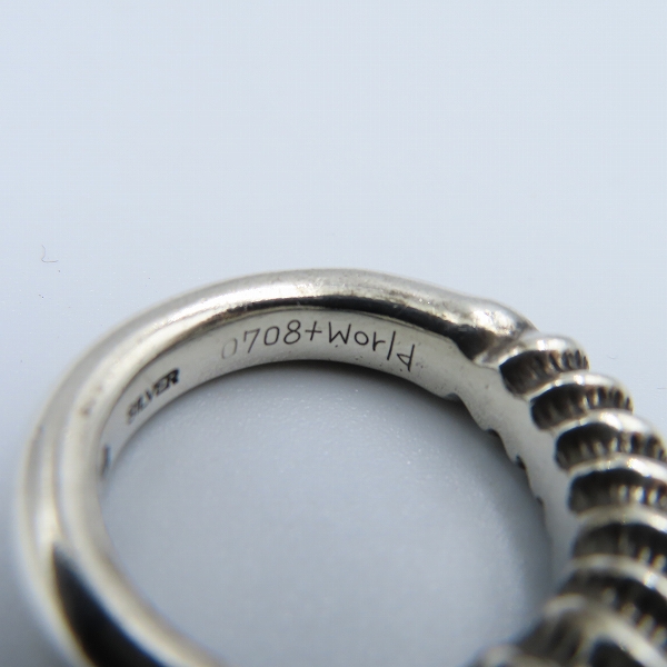 実際に弊社で買取させて頂いた【ギャラ付】BloodyMary/ブラッディマリー プレイン リング/＃13の画像 5枚目