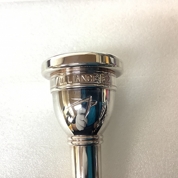 実際に弊社で買取させて頂いたALLIANCE/アライアンス E2 prestige ユーフォニアム用 マウスピースの画像 1枚目