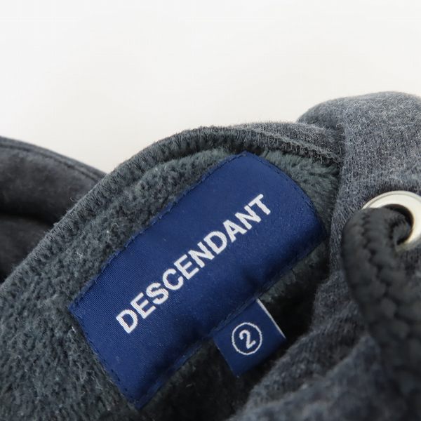 実際に弊社で買取させて頂いたDESCENDANT/ディセンダント フルジップ スウェットパーカー/2の画像 2枚目