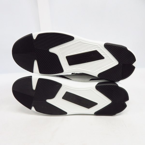 実際に弊社で買取させて頂いたGIVENCHY/ジバンシィ レザー ロー アシンメトリー スニーカー BH002KH0PD size：42.5の画像 2枚目