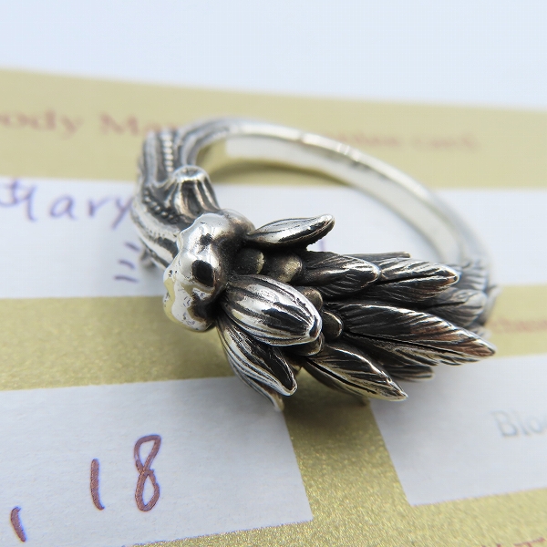 実際に弊社で買取させて頂いた【ギャラ付】BloodyMary/ブラッディマリー ミストレイトリング 寄生/＃27