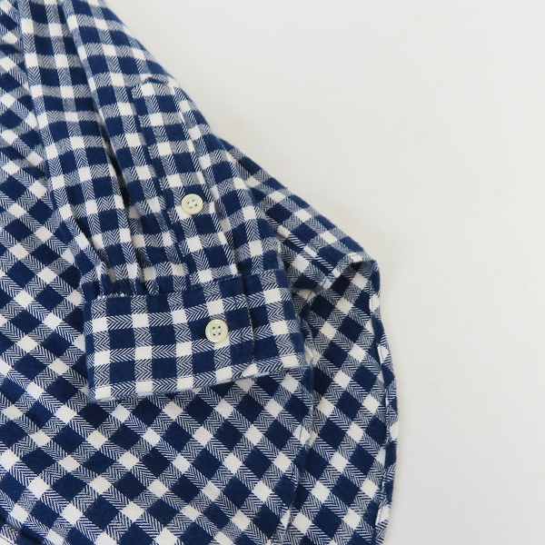 実際に弊社で買取させて頂いたDESCENDANT/ディセンダント チェック柄 長袖ボタンダウンシャツ/2の画像 6枚目
