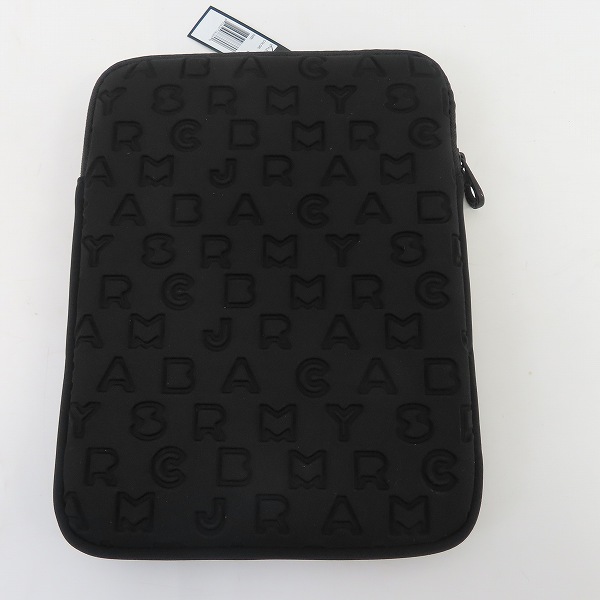 実際に弊社で買取させて頂いた【未使用】MARC BY MARC JACOBS/マークバイマークジェイコブス PC タブレットケース 縦型 ブラック M6PE024の画像 1枚目