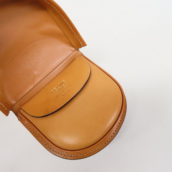 実際に弊社で買取させて頂いたCELINE/セリーヌ レザー コインケースの画像 3枚目