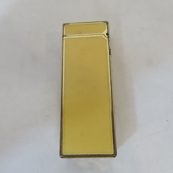 実際に弊社で買取させて頂いたdunhill/ダンヒル サイドローラーガスライター イエロー×ゴールドの画像 1枚目