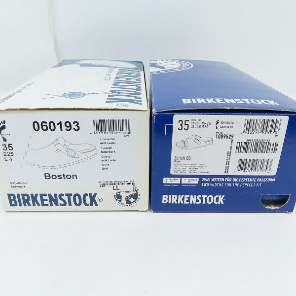 実際に弊社で買取させて頂いたBIRKENSTOCK/ビルケンシュトック BOSTON BS/ボストン スエード/Zurich/チューリッヒ サンダル2点セットの画像 8枚目