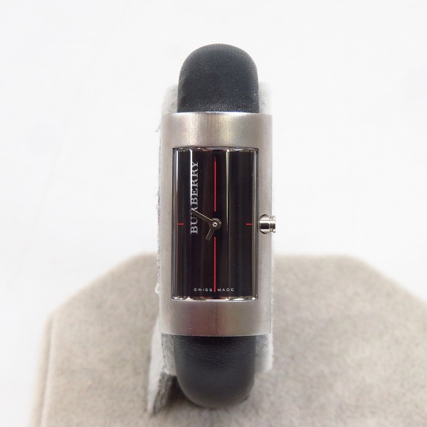 実際に弊社で買取させて頂いたBURBERRY/バーバリー クォーツ 黒文字盤 レディース腕時計 14400L【動作未確認】