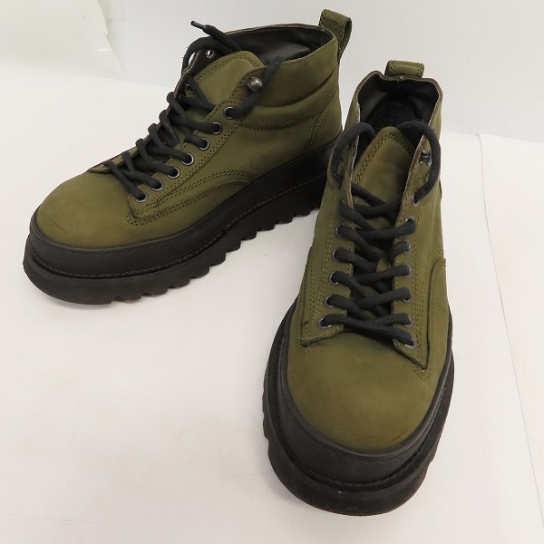 実際に弊社で買取させて頂いたDIESEL BLACK GOLD/ディーゼル ブラック ゴールド 厚底 ショートブーツ/40