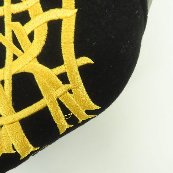 実際に弊社で買取させて頂いたCANTERBURY/カンタベリー 袖革 スタジアムジャンパー/Sの画像 7枚目