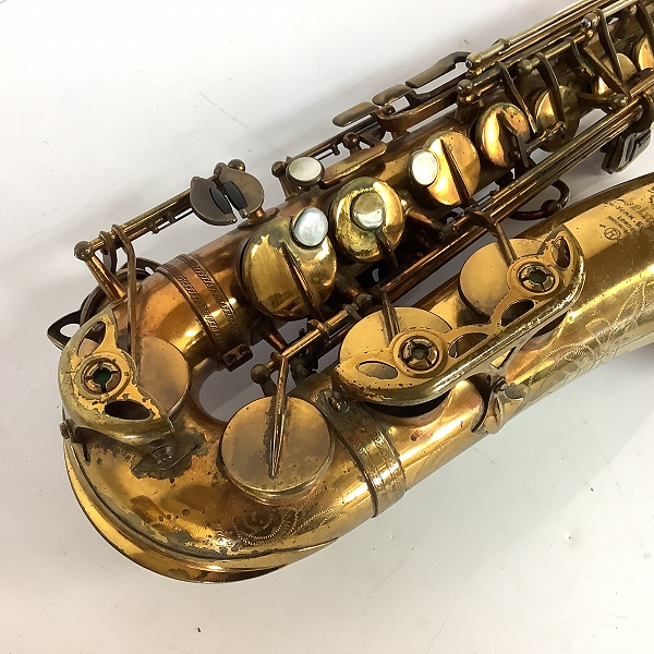 実際に弊社で買取させて頂いた★H. Selmer/セルマー MARK VI/マーク6/M-6 アルトサックス 9万番台 ビンテージ ハードケース付きの画像 5枚目