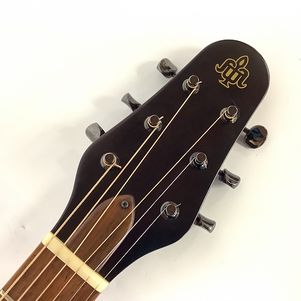 実際に弊社で買取させて頂いた★ESP/イーエスピー BambooInn-C バンブーイン ギター フォーク弦タイプ  ソフトケース付きの画像 1枚目