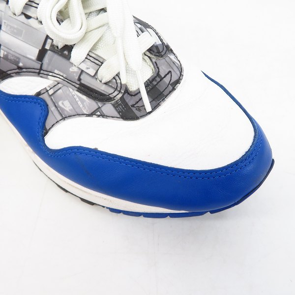 実際に弊社で買取させて頂いたNIKE×atmos/ナイキ×アトモス AIR MAX 1 PRNT/ エアマックス1 プリント 'WE LOVE NIKE'  AQ0927-100/26.5の画像 6枚目