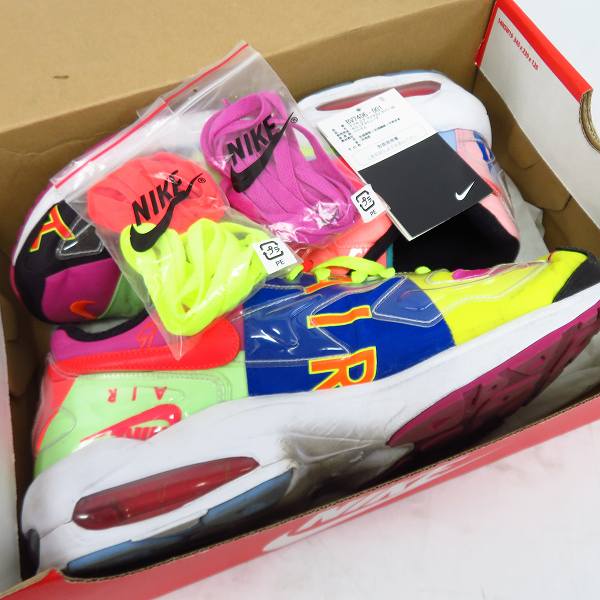実際に弊社で買取させて頂いたNIKE×ATMOS/ナイキ×アトモス AIR MAX2 LIGHT QS/エアマックス2 ライトQS BV7406-001 30.0cmの画像 8枚目