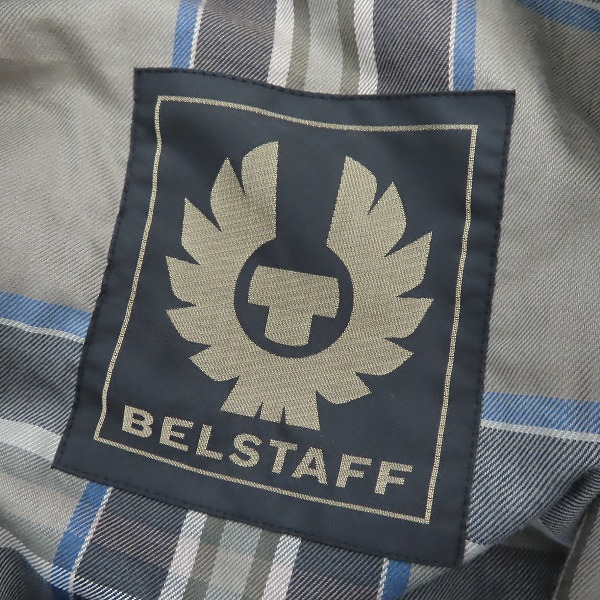 実際に弊社で買取させて頂いた BELSTAFF/ベルスタッフ ROADMASTER/オイルドジャケット ワッペン付き ジャケット 71050263/52の画像 2枚目