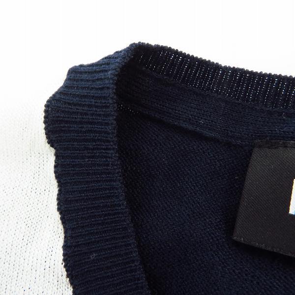 実際に弊社で買取させて頂いたNeil Barrett/ニールバレット 14SS イームズ ニット/Sの画像 7枚目