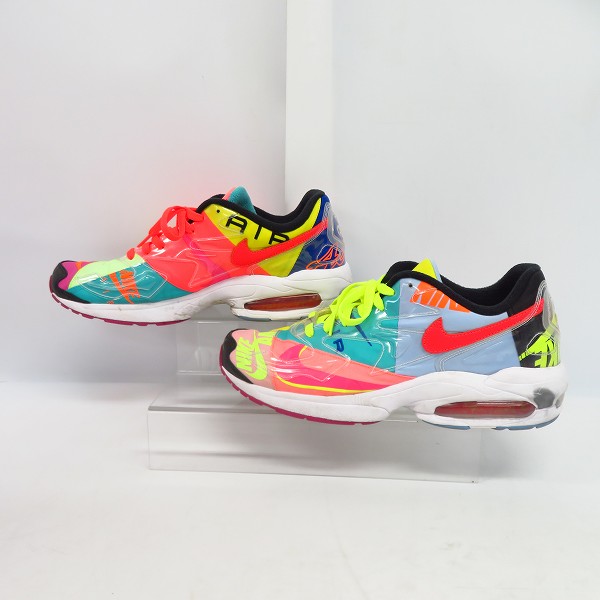 実際に弊社で買取させて頂いたNIKE×ATMOS/ナイキ×アトモス AIR MAX2 LIGHT QS/エアマックス2 ライトQS BV7406-001 30.0cmの画像 3枚目