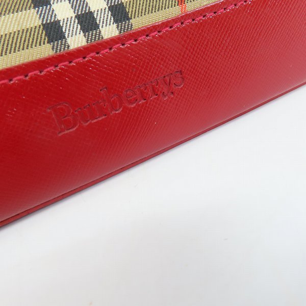 実際に弊社で買取させて頂いたBurberrys/バーバリー ノバチェック ハンドバッグの画像 4枚目