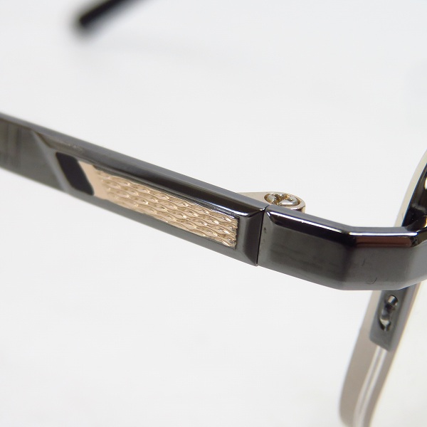 実際に弊社で買取させて頂いたALFRED DUNHILL/アルフレッドダンヒル メガネフレーム 度入り 937の画像 7枚目