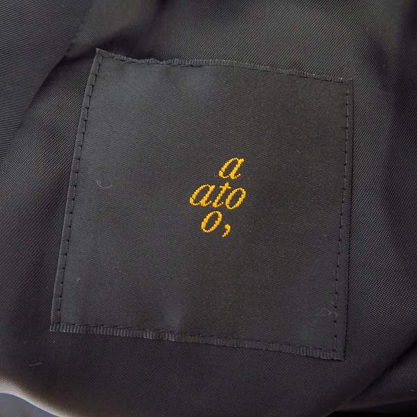 実際に弊社で買取させて頂いたato/アトウ ナイロン テーラードジャケット S02-J01-0505/48の画像 3枚目