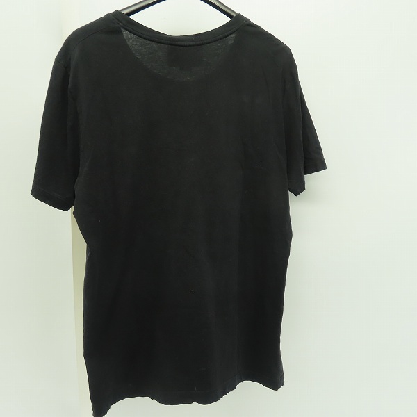 GUCCI ロゴTシャツ ビンテージ加工 GUCCI(グッチ) グリッターロゴ ヴィンテージ加工Tシャツ493117