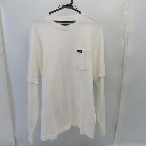 実際に弊社で買取させて頂いたDESCENDANT/ディセンダント 胸ポケット付き 長袖カットソー ホワイト/2