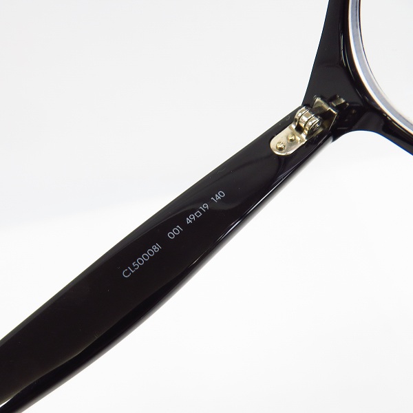 実際に弊社で買取させて頂いたCELINE/セリーヌ 眼鏡/メガネ アイウェア フレーム CL50008I 001の画像 5枚目