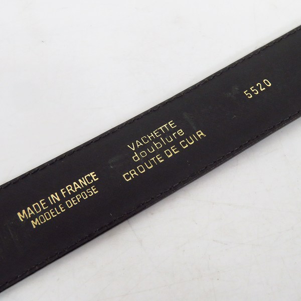 実際に弊社で買取させて頂いたGIVENCHY/ジバンシイ ロゴ バックルベルトの画像 3枚目