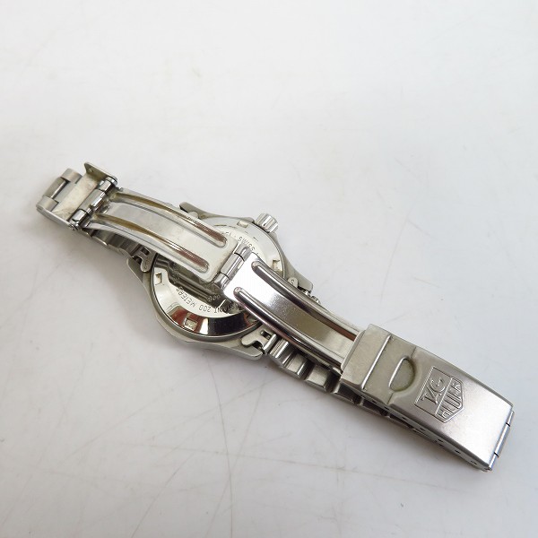 実際に弊社で買取させて頂いたTAG HEUER/タグホイヤー 2000シリーズ プロフェッショナル 腕時計 レディース クオーツ 972.608【動作未確認】の画像 2枚目