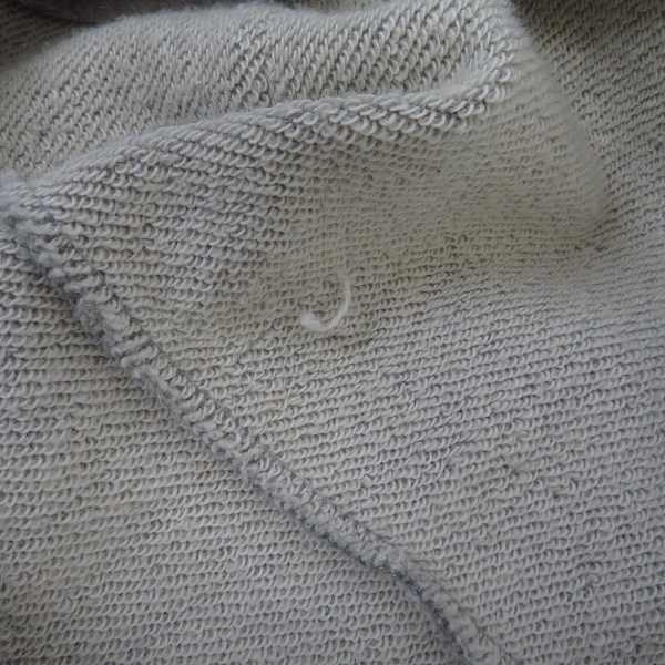 実際に弊社で買取させて頂いたato/アトウ ロング ジップアップ パーカー AW7A-T03/46の画像 9枚目