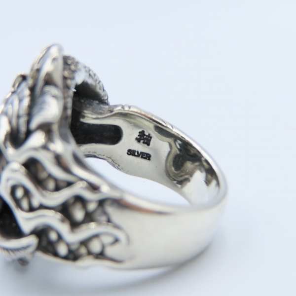 実際に弊社で買取させて頂いたBloodyMary/ブラッディマリー KAI 2008 クリスマス 太極図 リング/＃23の画像 6枚目