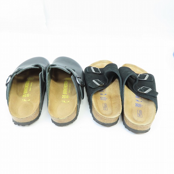 実際に弊社で買取させて頂いたBIRKENSTOCK/ビルケンシュトック BOSTON BS/ボストン スエード/Zurich/チューリッヒ サンダル2点セットの画像 1枚目