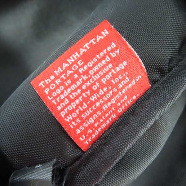 実際に弊社で買取させて頂いたManhattan Portage/マンハッタンポーテージ エナメル リュック/デイバックの画像 4枚目
