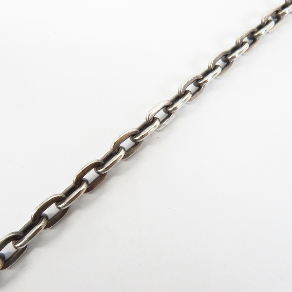 実際に弊社で買取させて頂いた TRAVIS WALKER/トラヴィスワーカー オーバルリンクチェーン w/Tバー 45cmの画像 3枚目